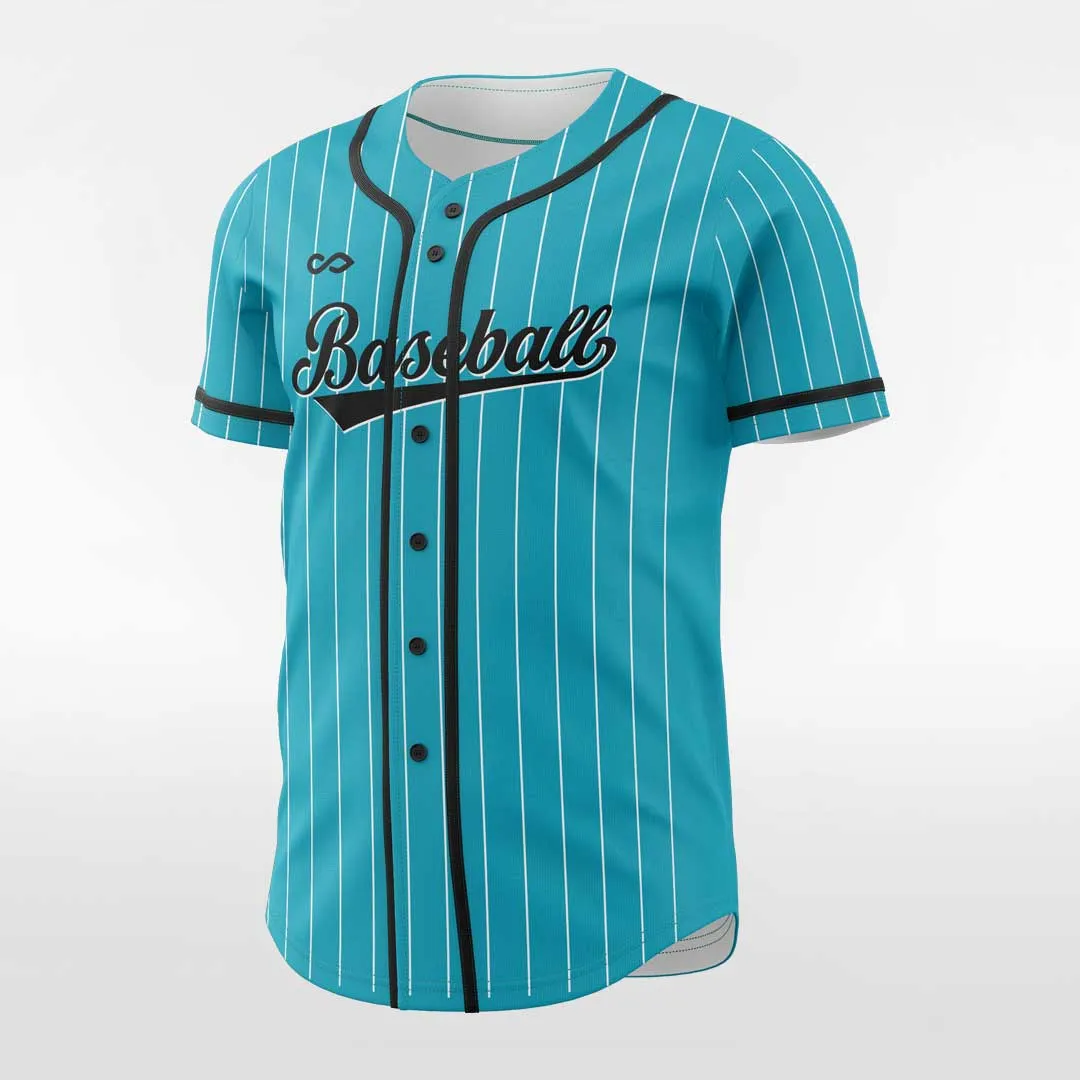 Fence - Customized Men's Sublimated Button Down Baseball Jersey