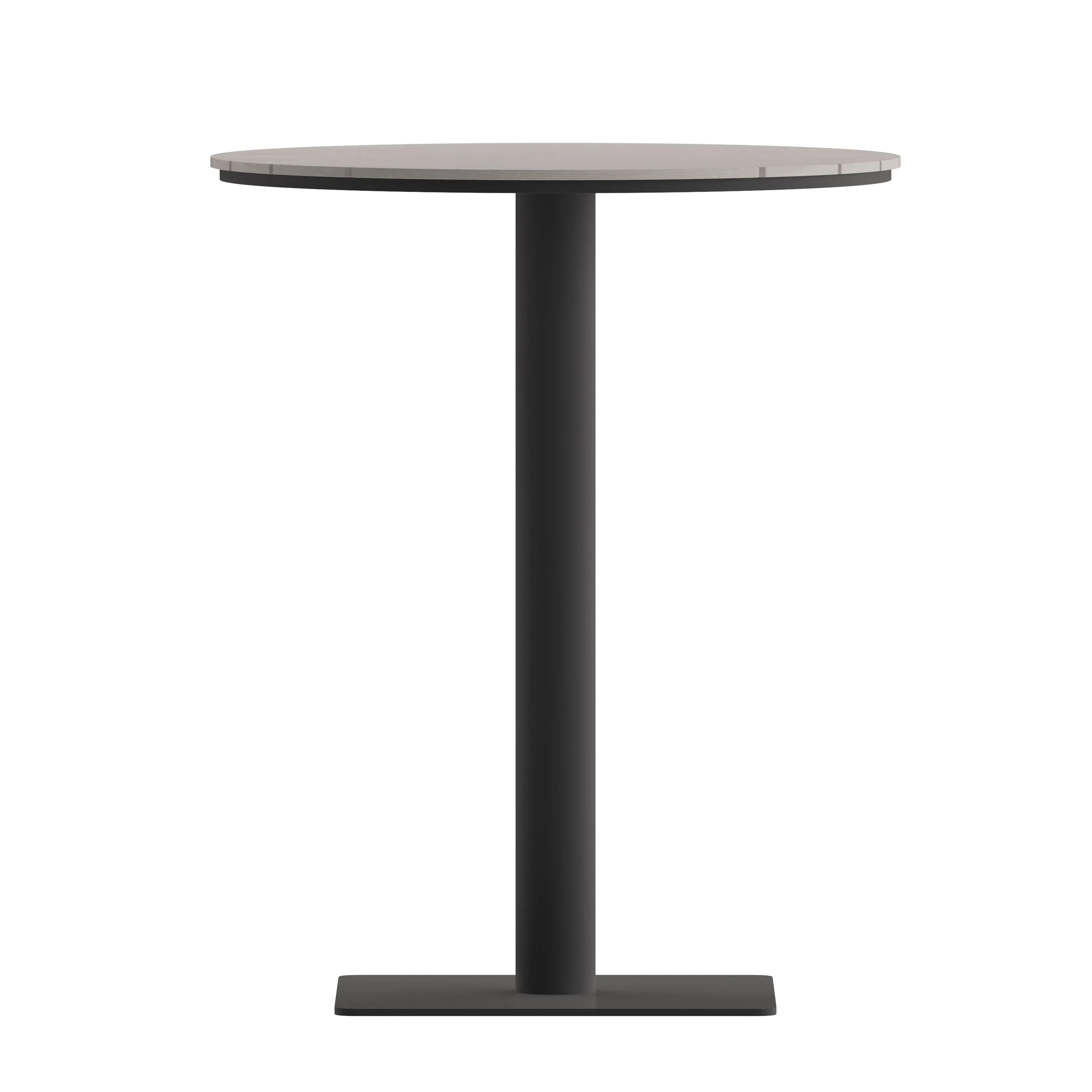 Gray/GY 24" Round Patio Table SB-TB106-GRY-GG