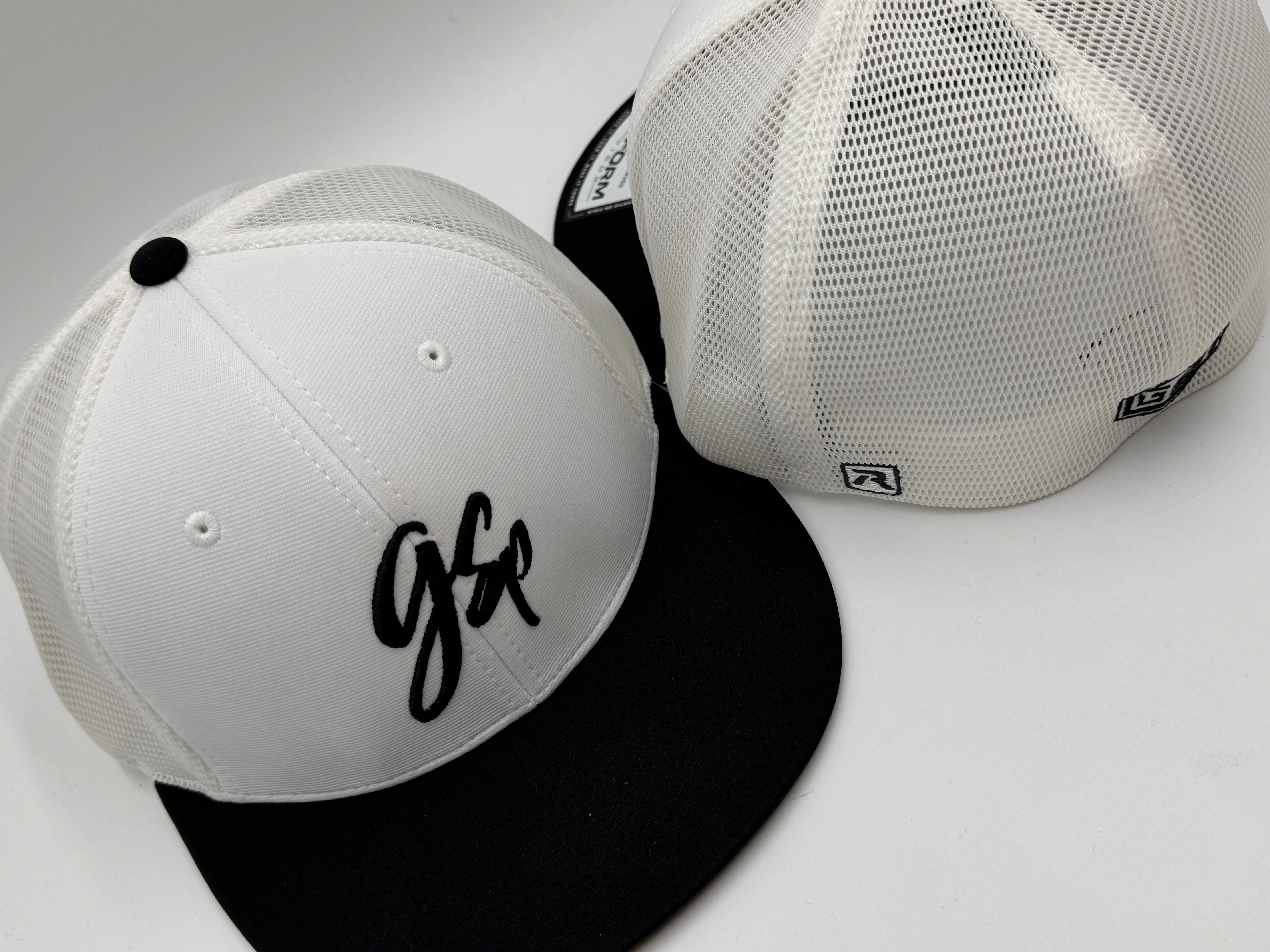 GSP Scripted PTS20M Hat - White / Black