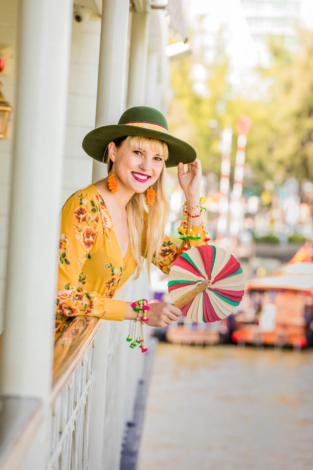 Hunter Green Floppy Hat