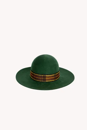 Hunter Green Floppy Hat