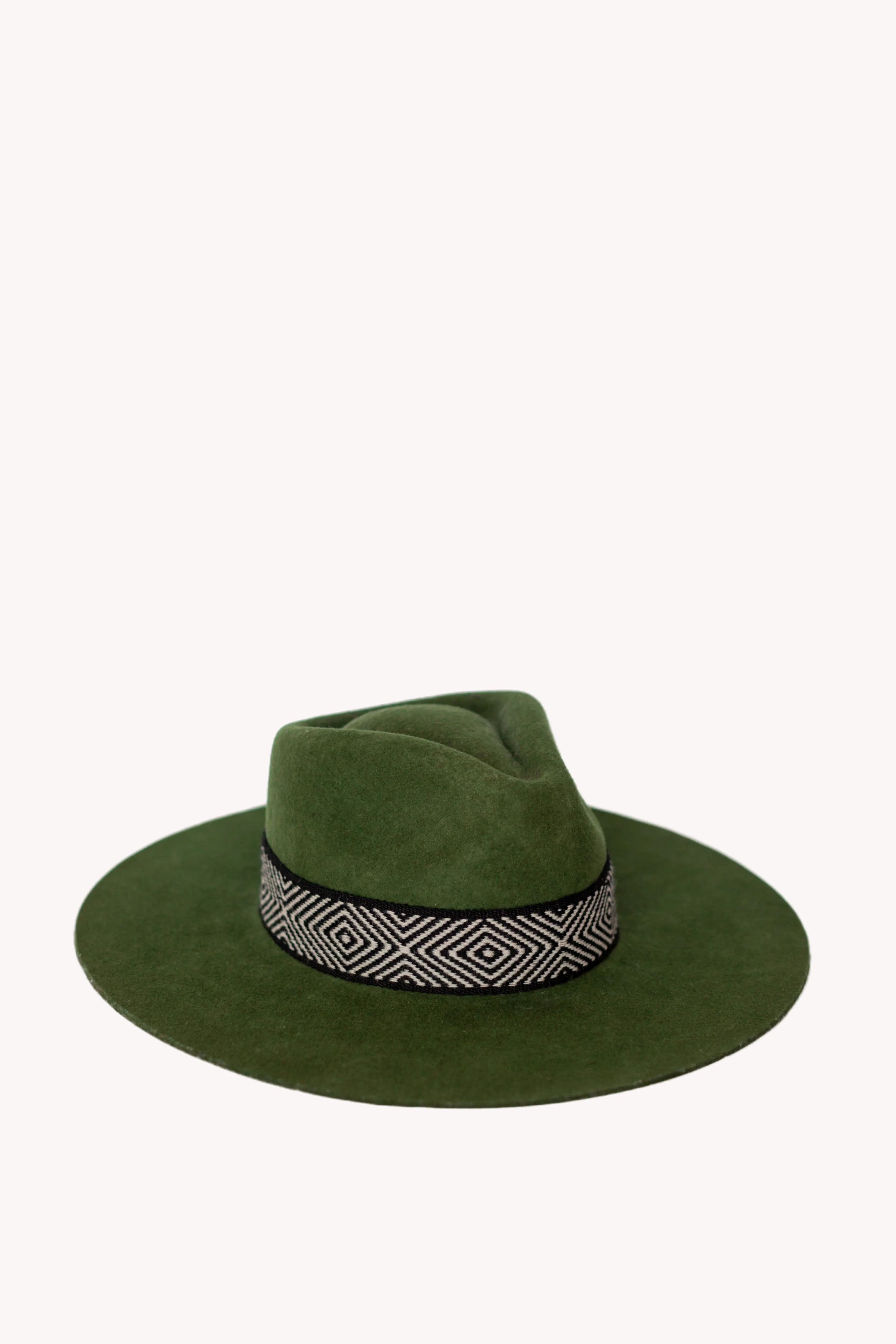 Hunter Green Western Hat