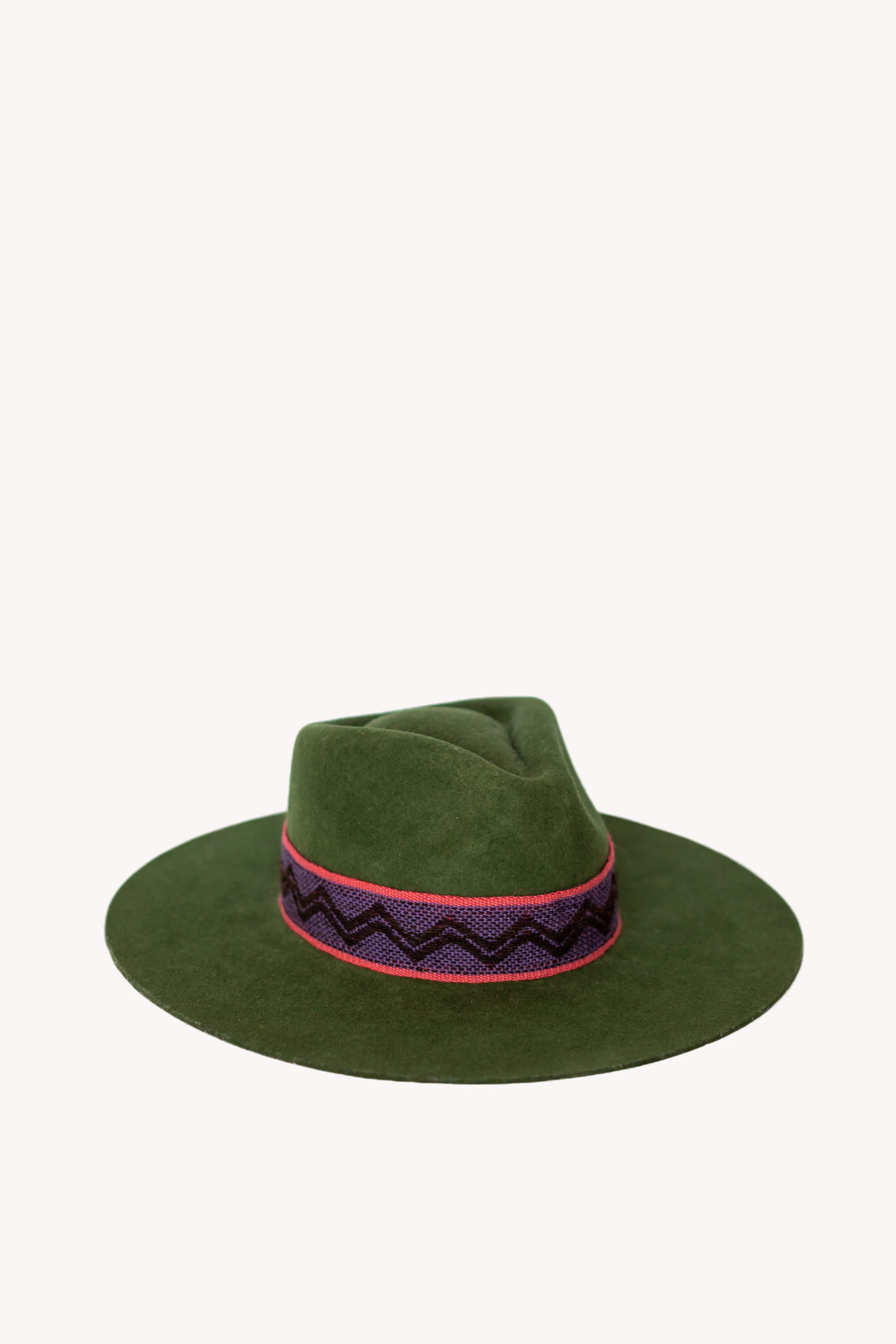 Hunter Green Western Hat