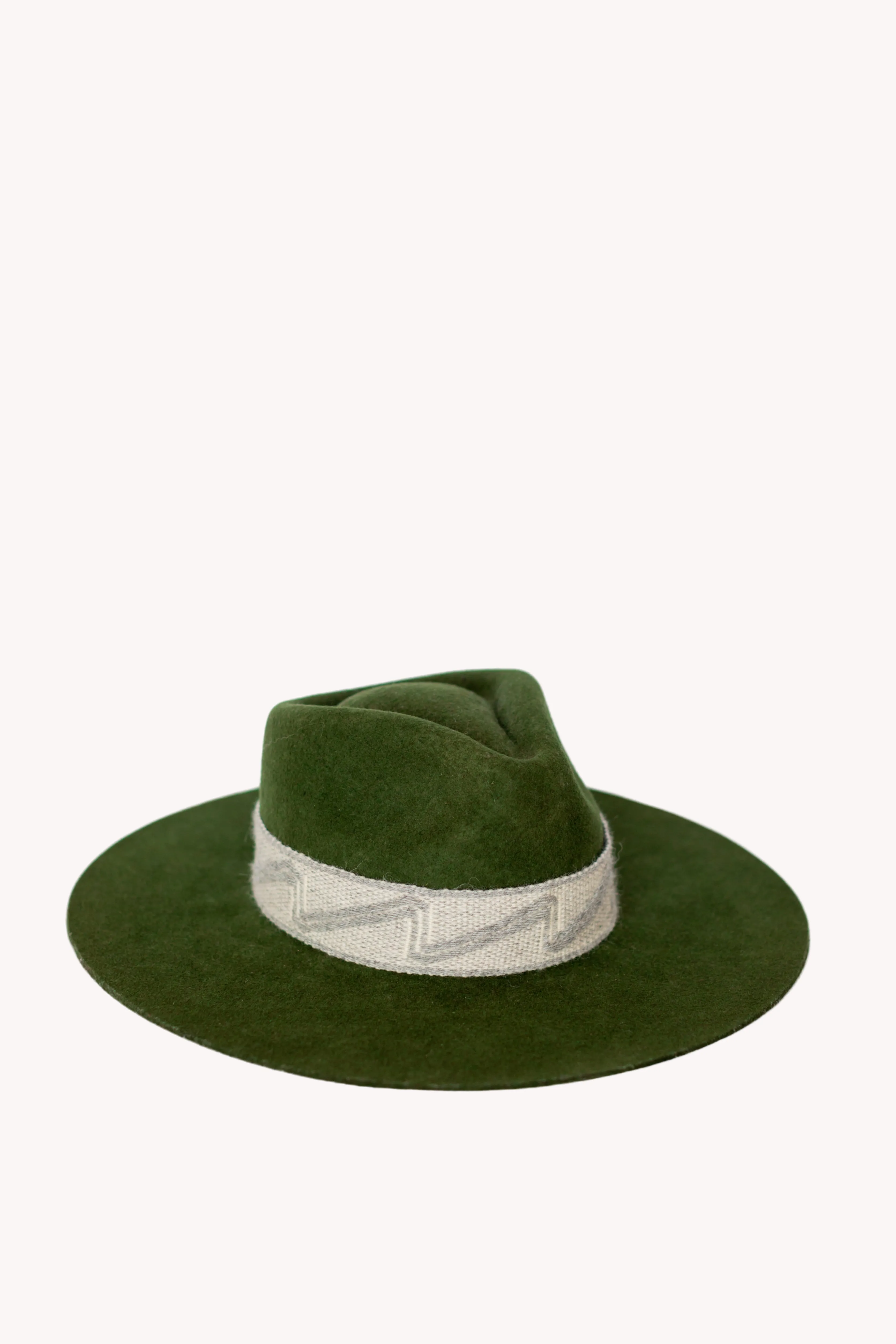 Hunter Green Western Hat