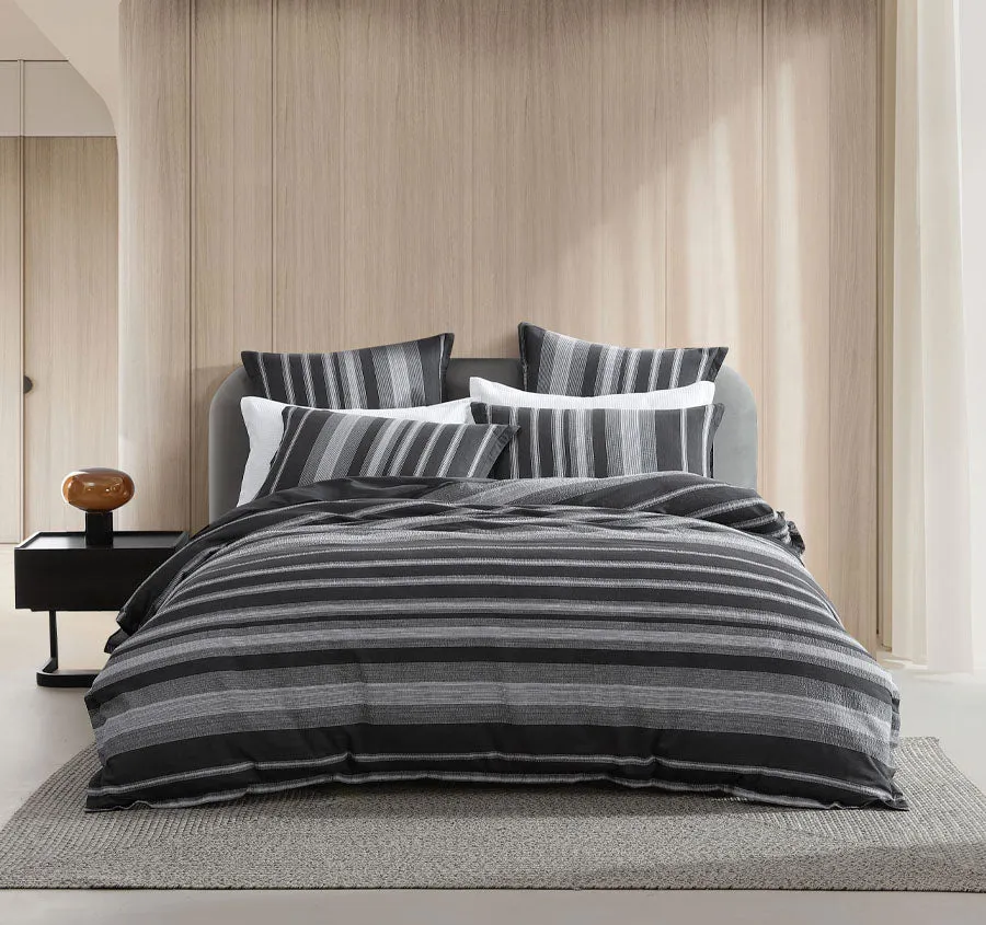 Hunter Quilt Cover Set Range Charcoal