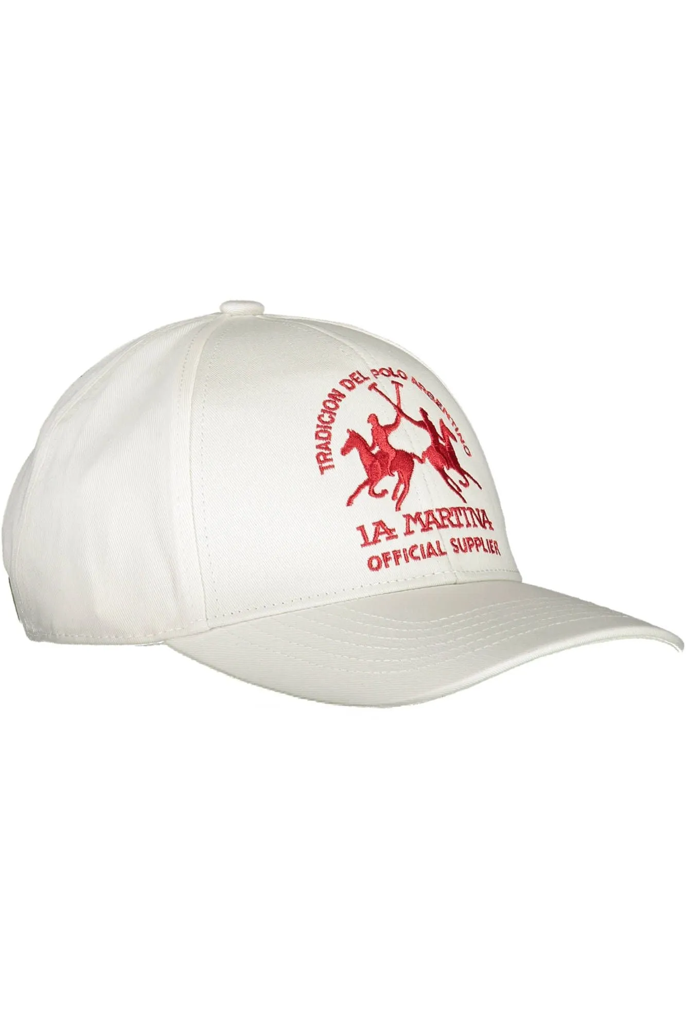 La Martina White Cotton Hats & Cap