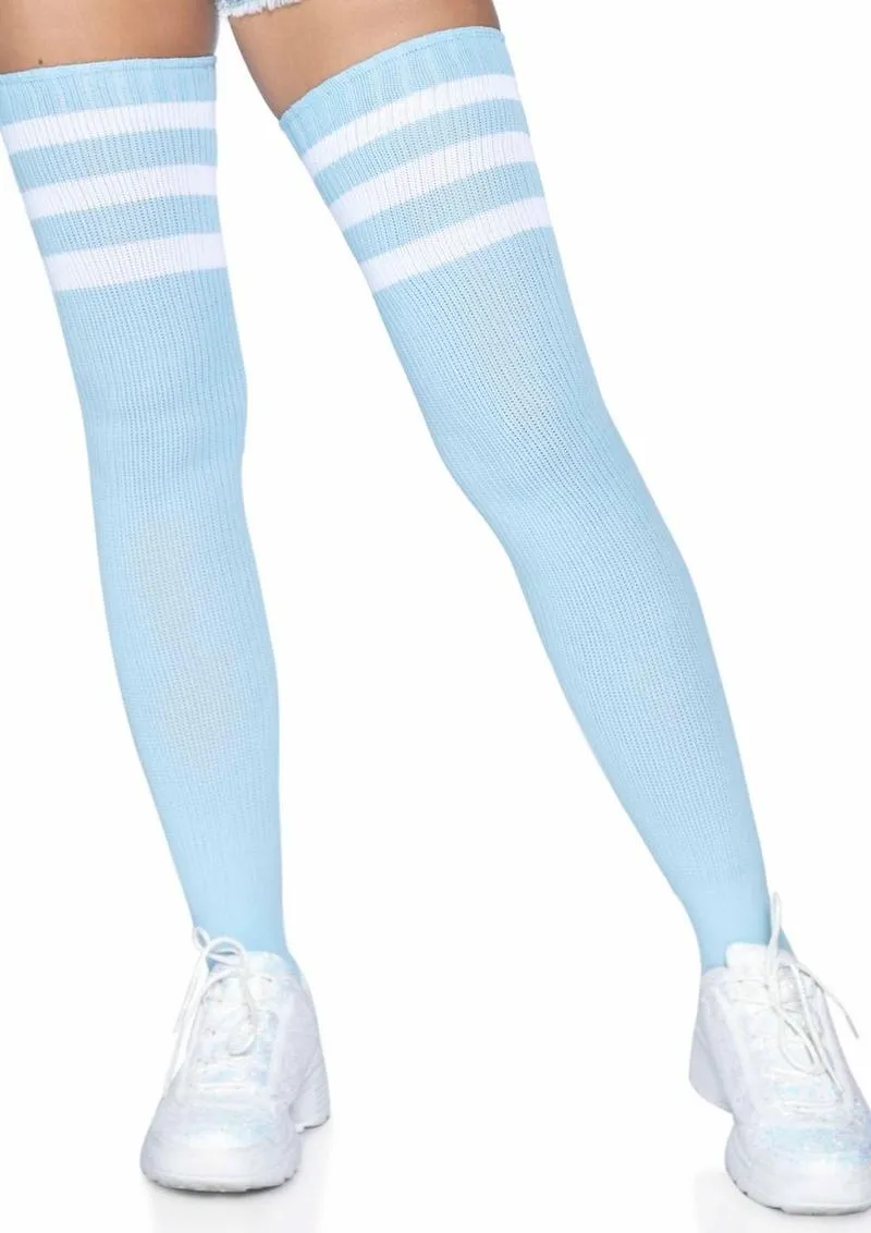 Leg Avenue Athlete Thigh High 3 Stripe Top