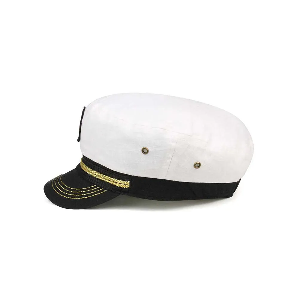 Linen Captain Hat