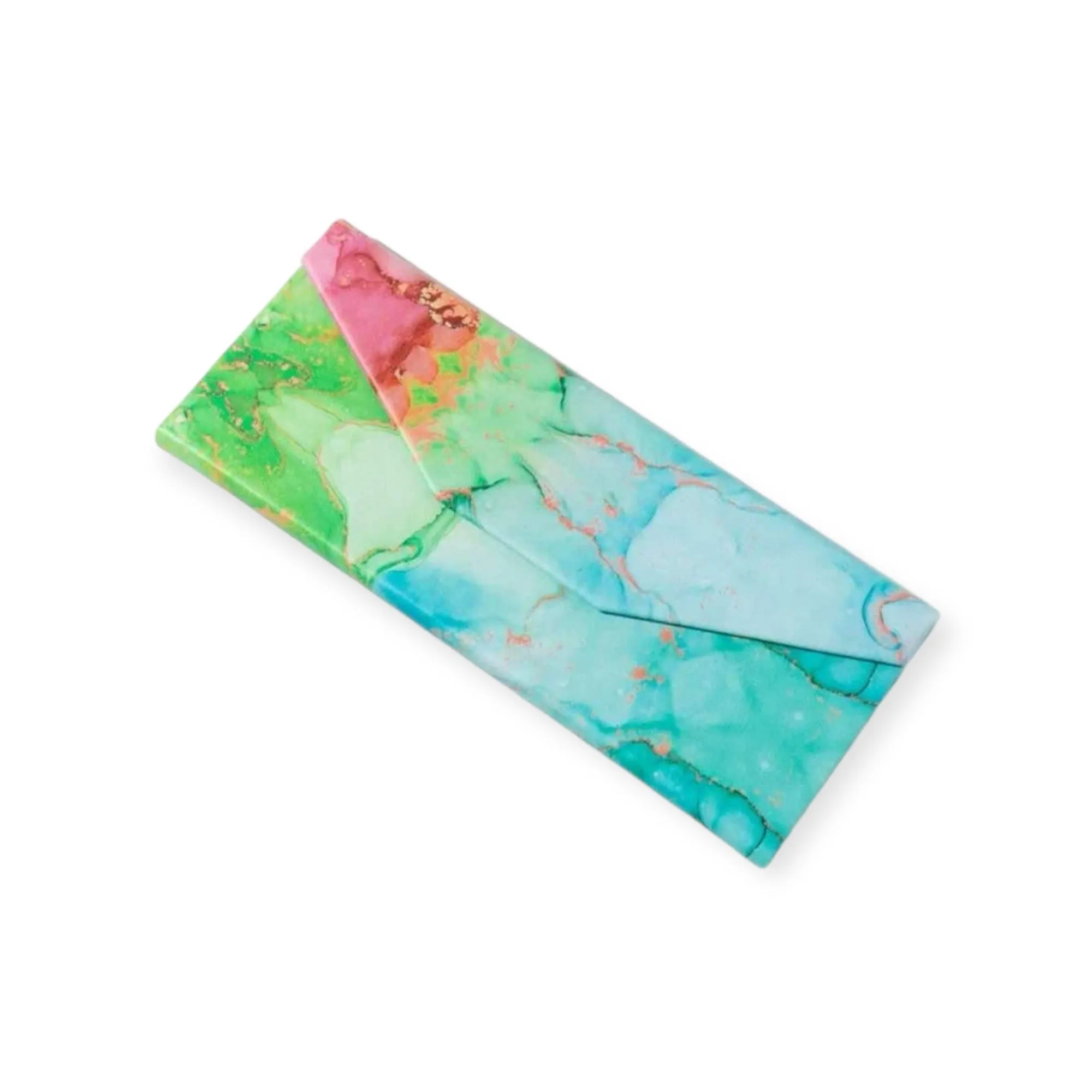 Lush Foldable Glasses Case - Green Passion