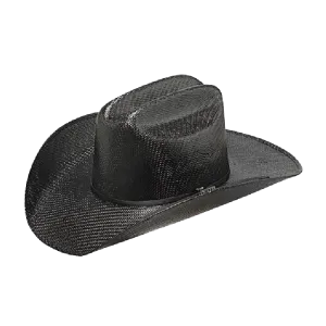 M&F Western Men´s Twister Black Shantung Straw Hart