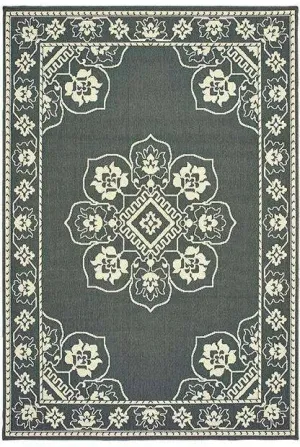 Marina 7764E Grey Ivory Rug