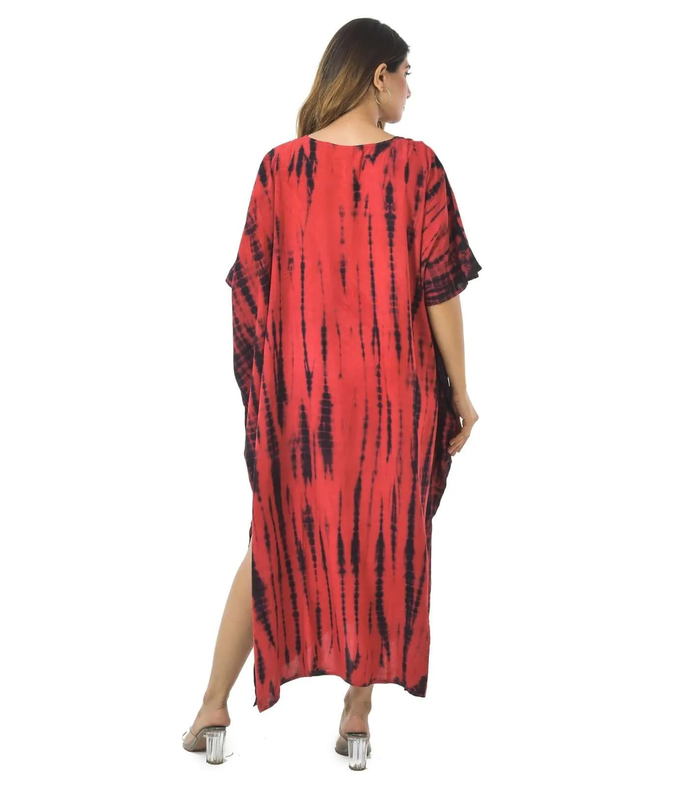 Maya Oversized Red Kaftan 12-22