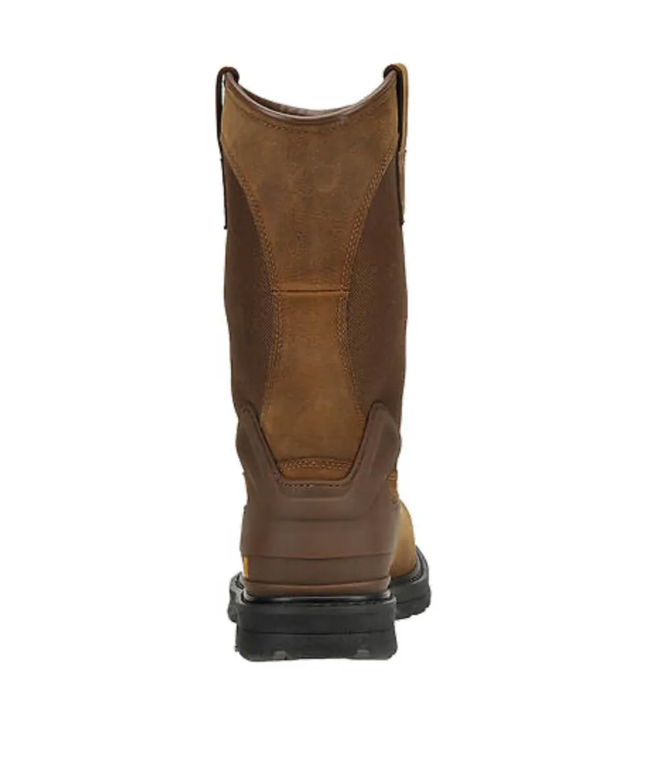 MEN'S CARHARTT WATERPROOF 11' STEEL TOE WELLINGTON | HORSE BROWN OILED TANNED