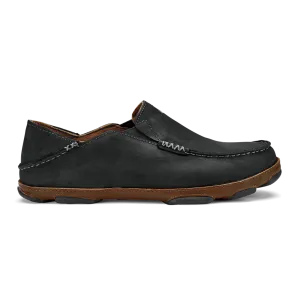 MEN'S OLUKAI MOLOA | BLACK / TOFFEE