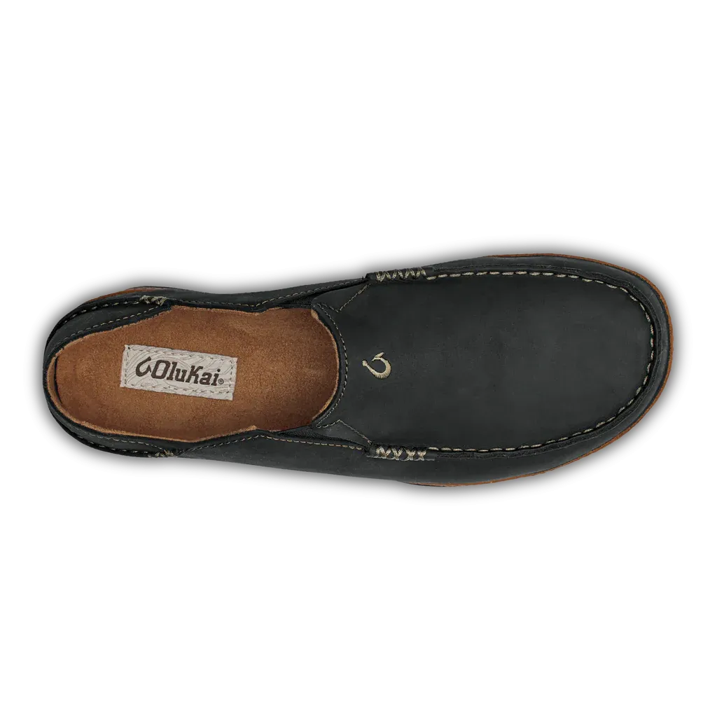 MEN'S OLUKAI MOLOA | BLACK / TOFFEE