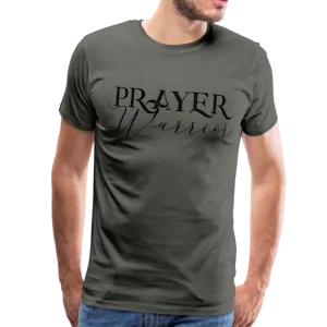 Men's T-Shirt, Prayer Warrior Short Sleeve Graphic Tee