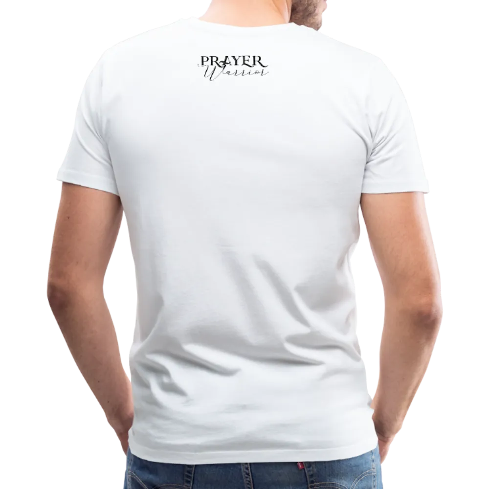 Men's T-Shirt, Prayer Warrior Short Sleeve Graphic Tee