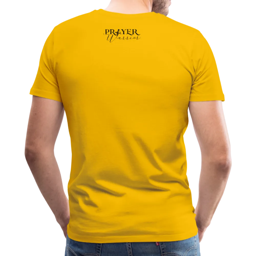 Men's T-Shirt, Prayer Warrior Short Sleeve Graphic Tee