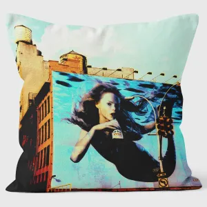 Mermaid In NY #33 - Ella Lancaster Cushion