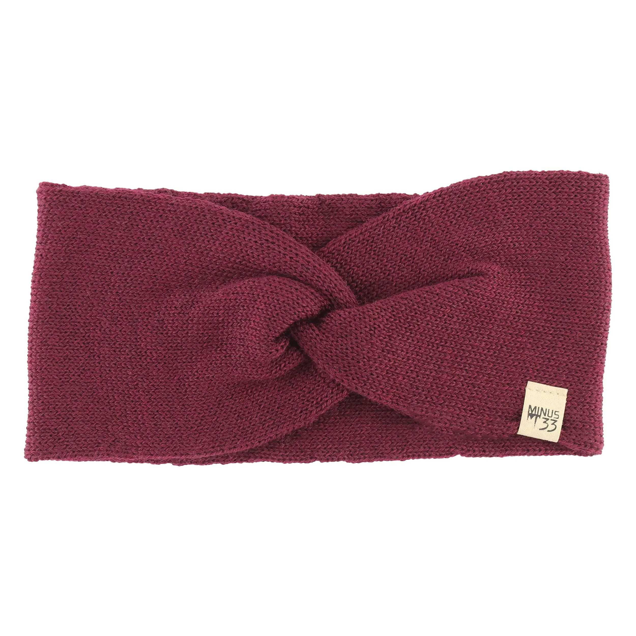 Midweight - Everyday Knit Twist Headband 100% Merino Wool