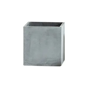 Modern Cement Gray Planter Box Cube-28CM