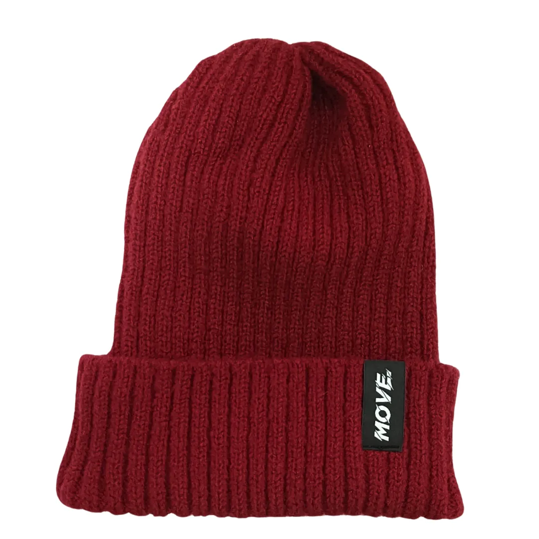 MOVE. Beanie - Maroon