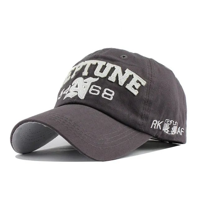 Neptune 54 68 Cotton Snapback Baseball Cap