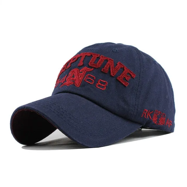 Neptune 54 68 Cotton Snapback Baseball Cap