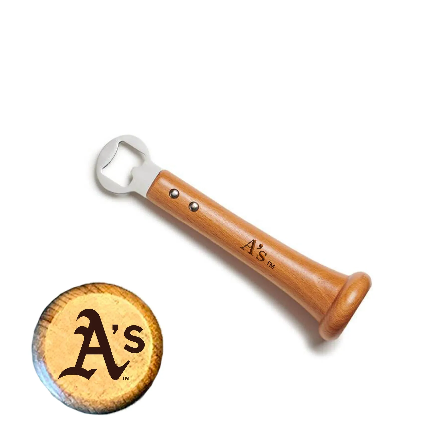 Oakland Athletics "PICKOFF" Bottle Opener