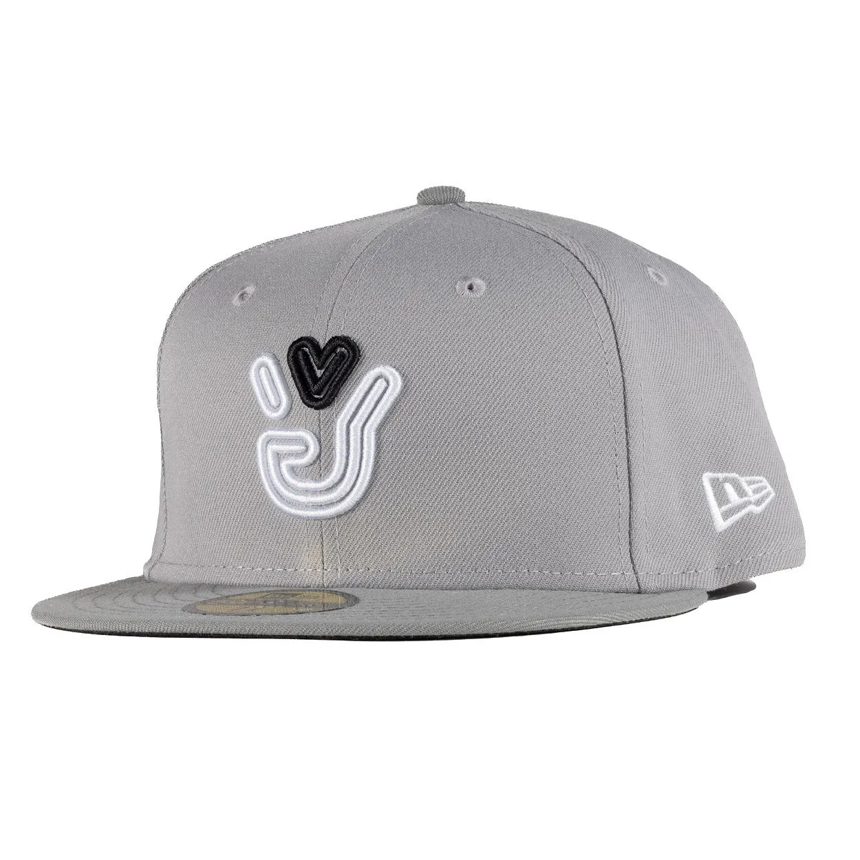 One Love Grayscale New Era Fitted