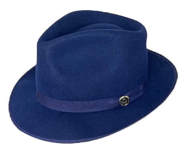 Palermo LiteFelt Snap Brim Fedora Hat by Levine Hats