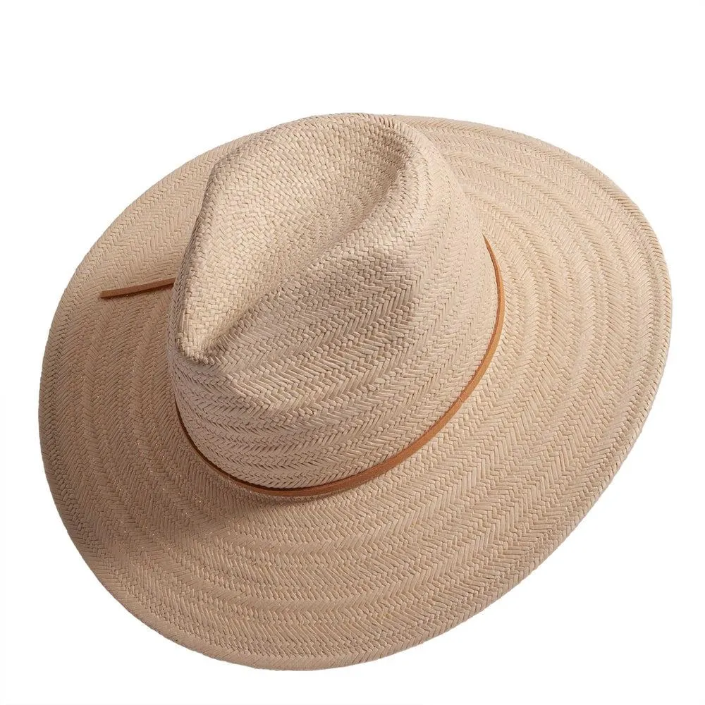 Paulo | Womens Wide Brim Straw Safari Sun Hat