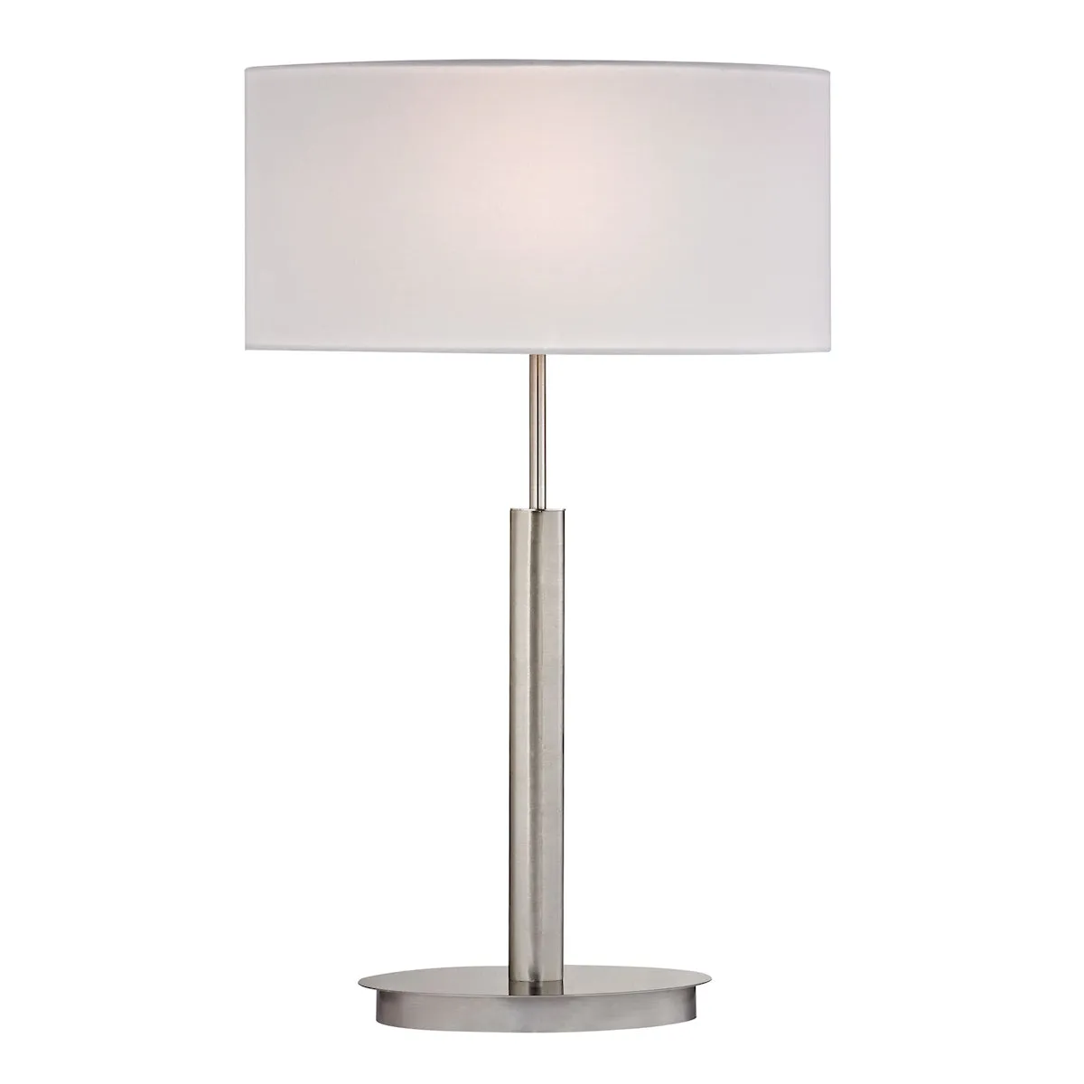 Port Elizabeth 24" Table Lamp in Satin Nickel