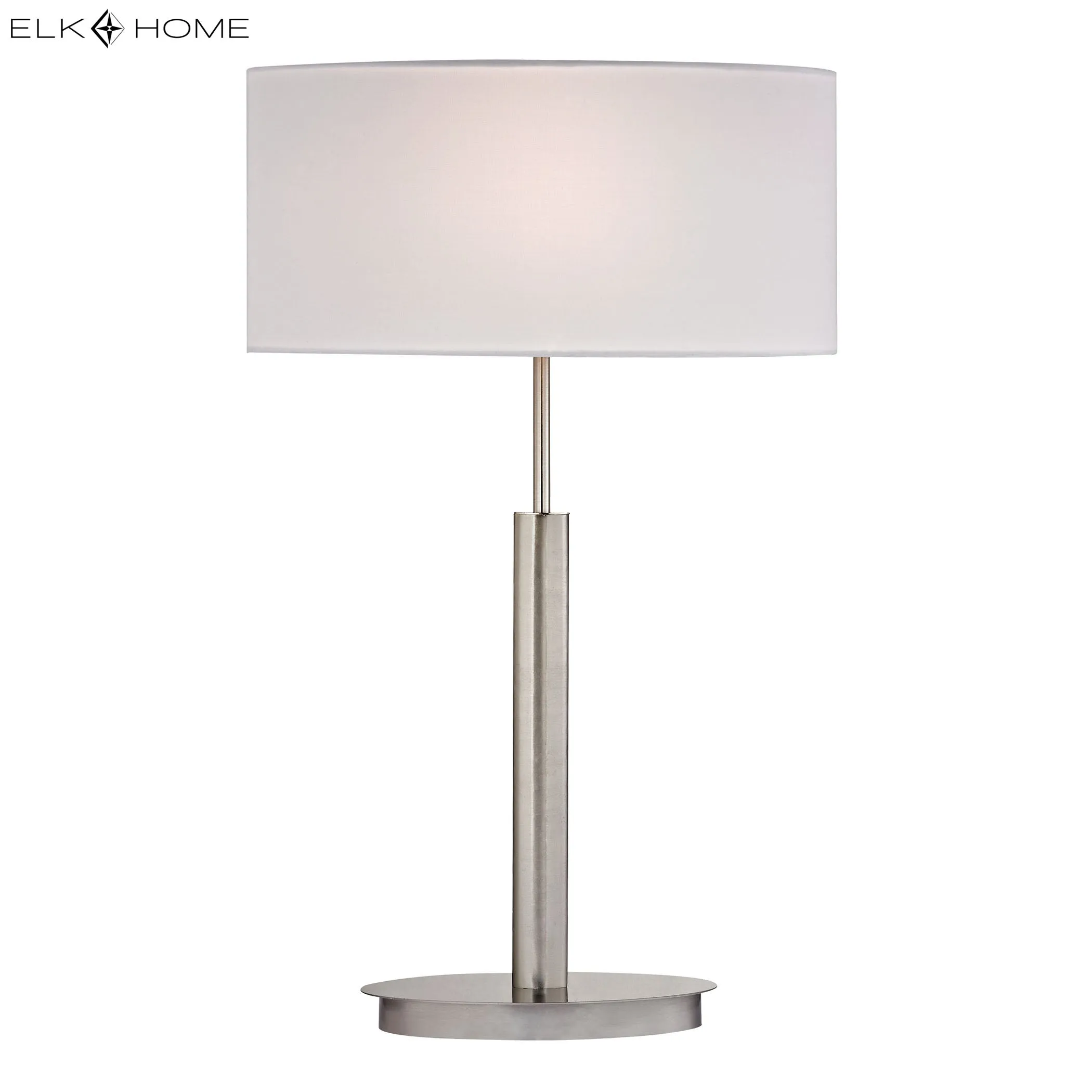 Port Elizabeth 24" Table Lamp in Satin Nickel