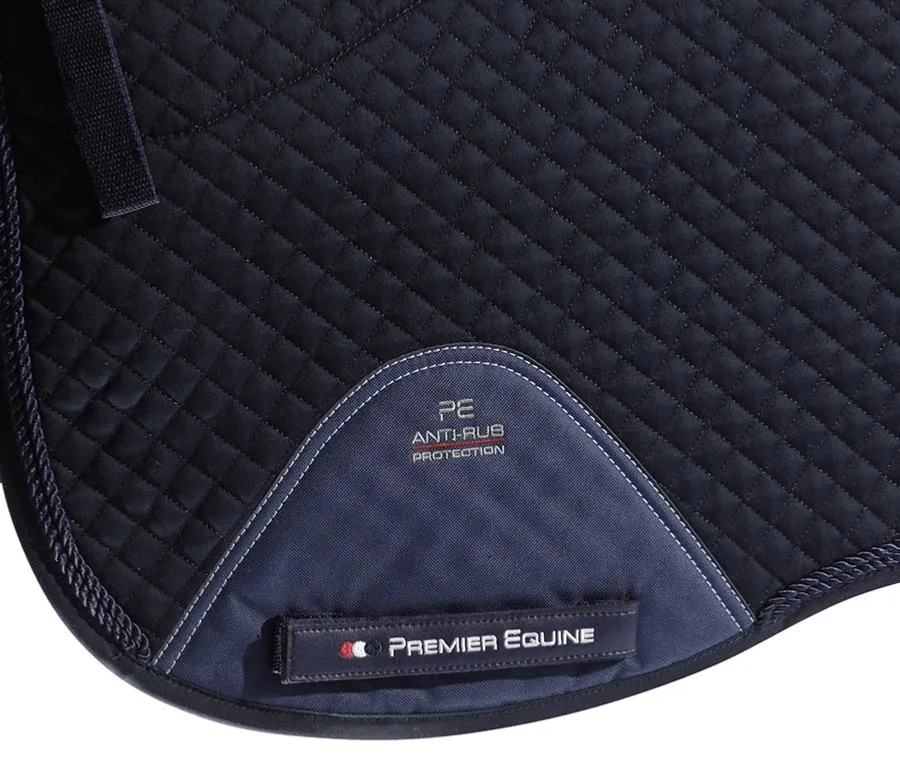 Premier Equine - Merino Wool Half Lined European Saddle Pad - Dressage