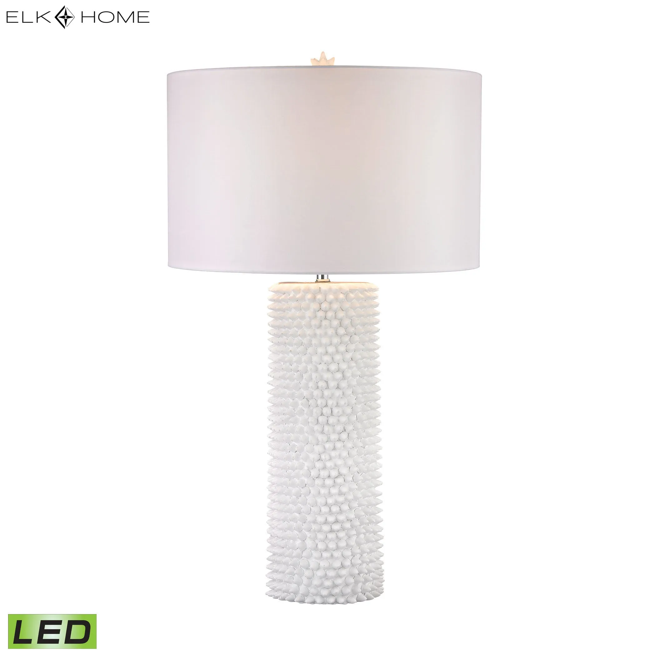 Punk 29.75" Table Lamp in White