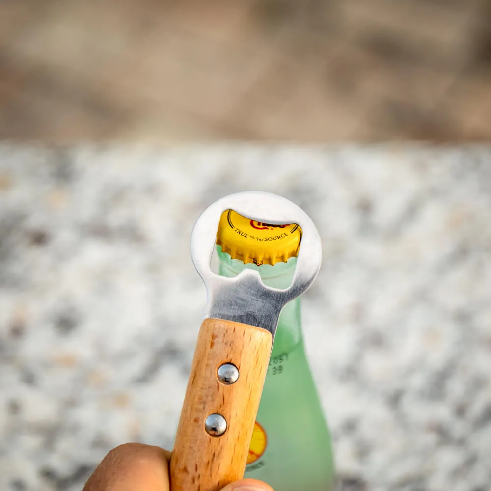 "PICKOFF" Bottle Opener