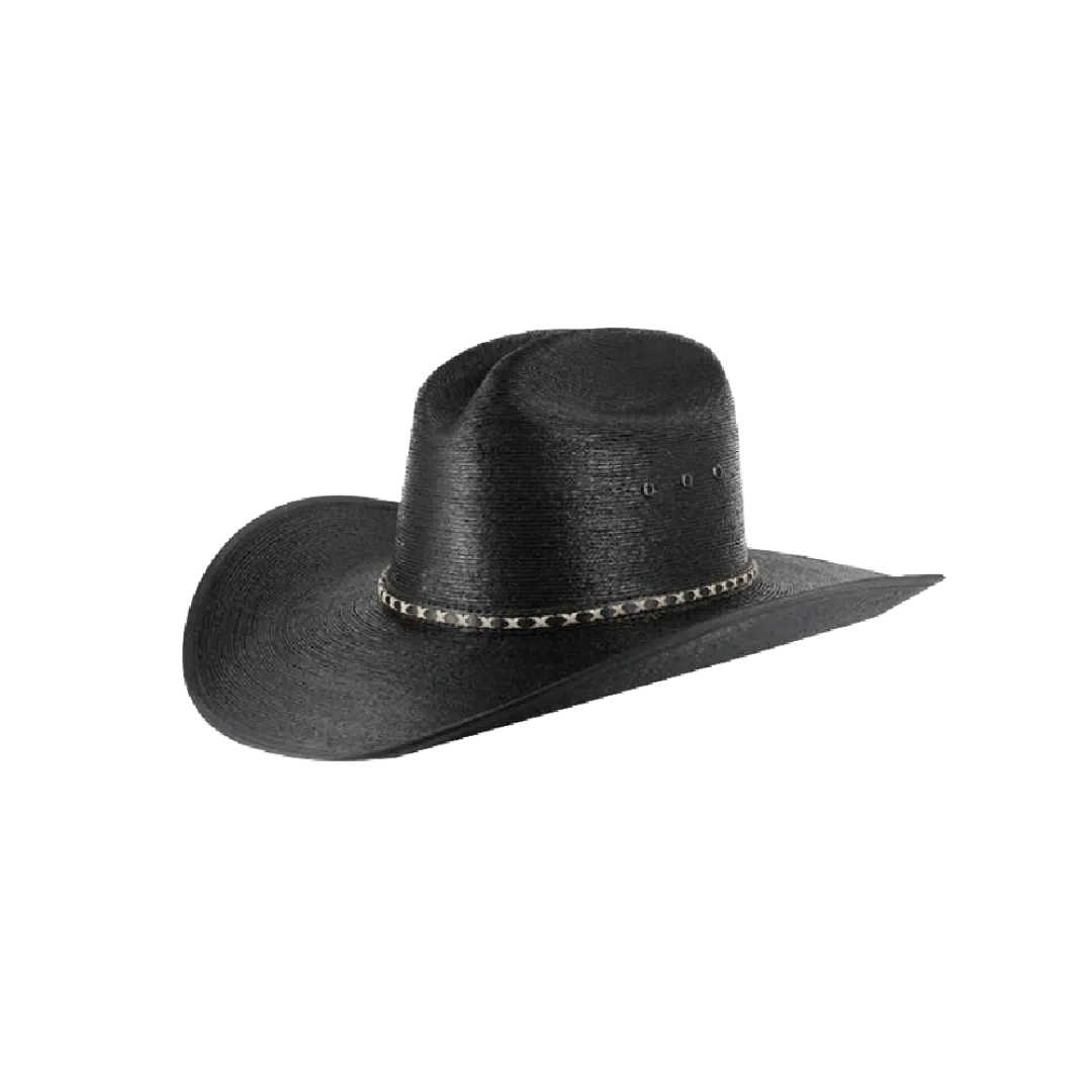 Resistol Hats Asphalt Cowboy Black Straw Hat