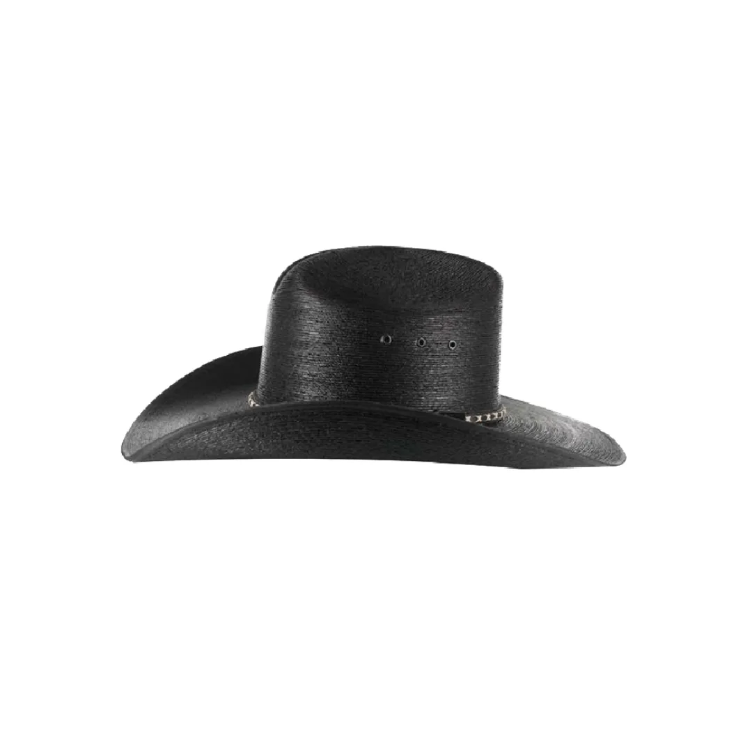 Resistol Hats Asphalt Cowboy Black Straw Hat