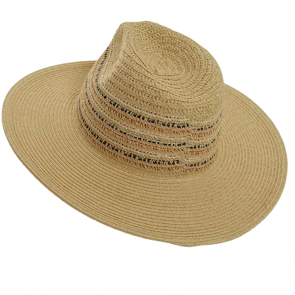 Sandy | Womens Braided Straw Sun Hat