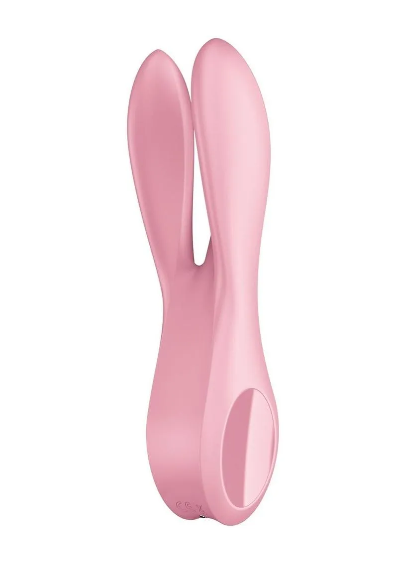 Satisfyer Threesome 1 Rechargeable Silicone Vibrator