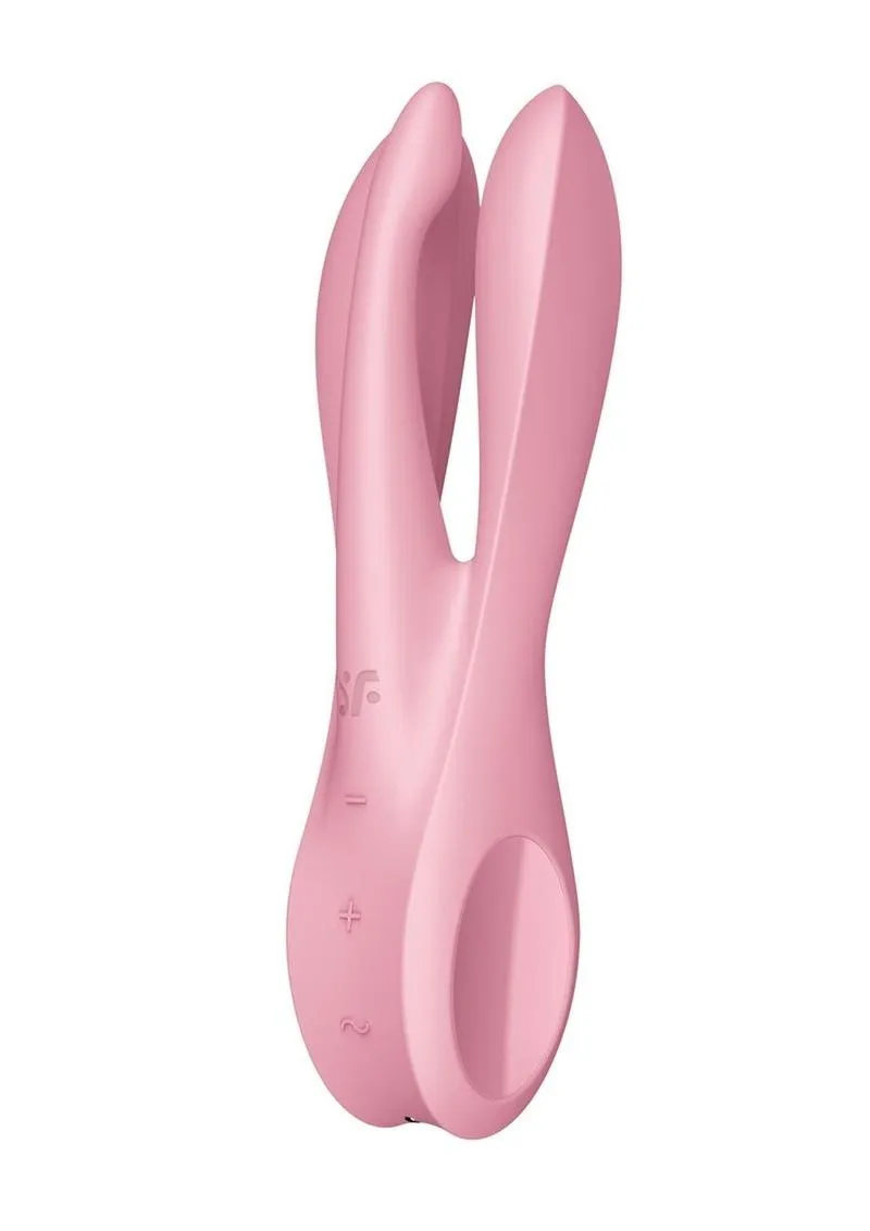 Satisfyer Threesome 1 Rechargeable Silicone Vibrator