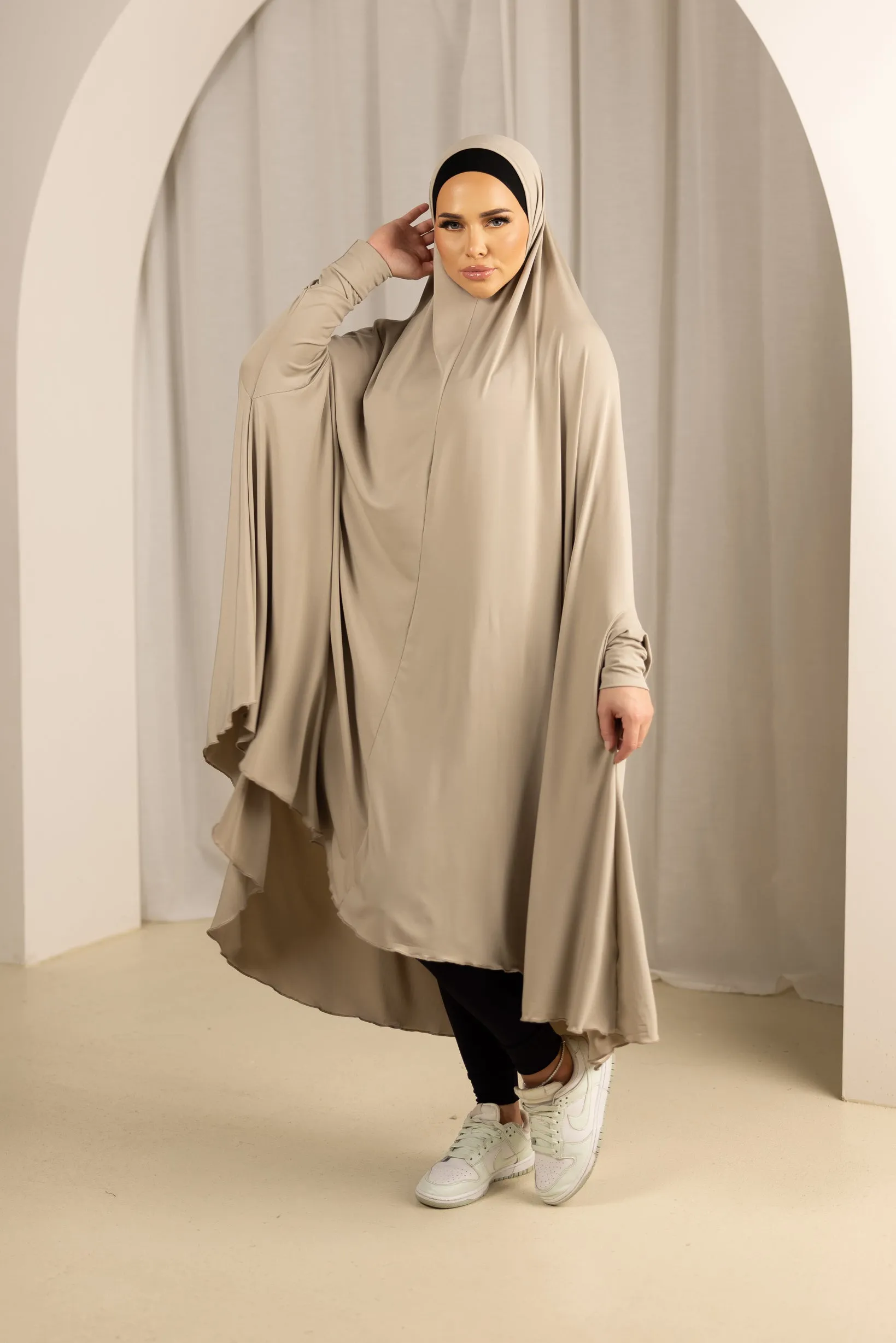 Sleeve Jilbab - Shades of Nude