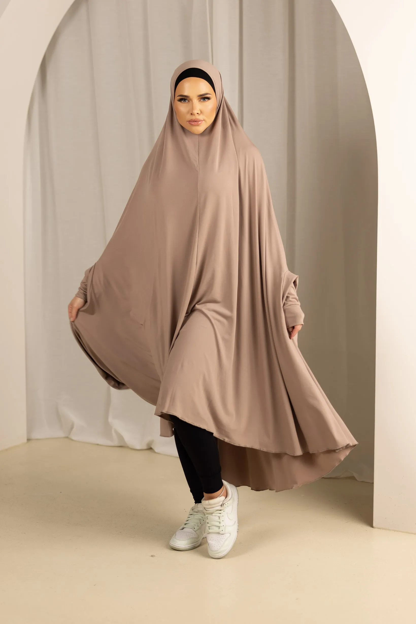 Sleeve Jilbab - Shades of Nude