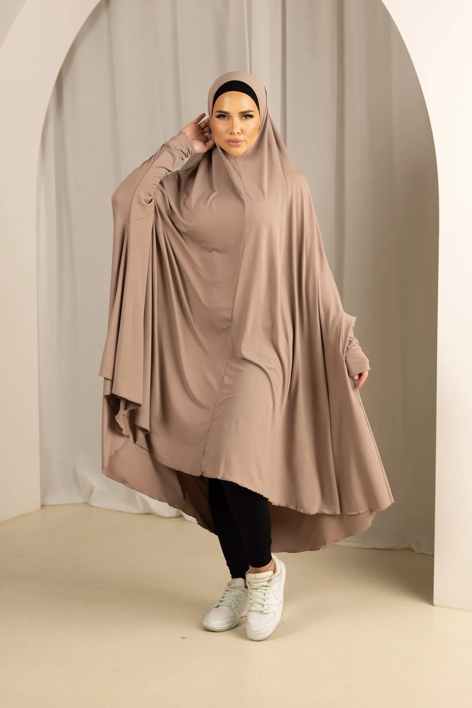 Sleeve Jilbab - Shades of Nude