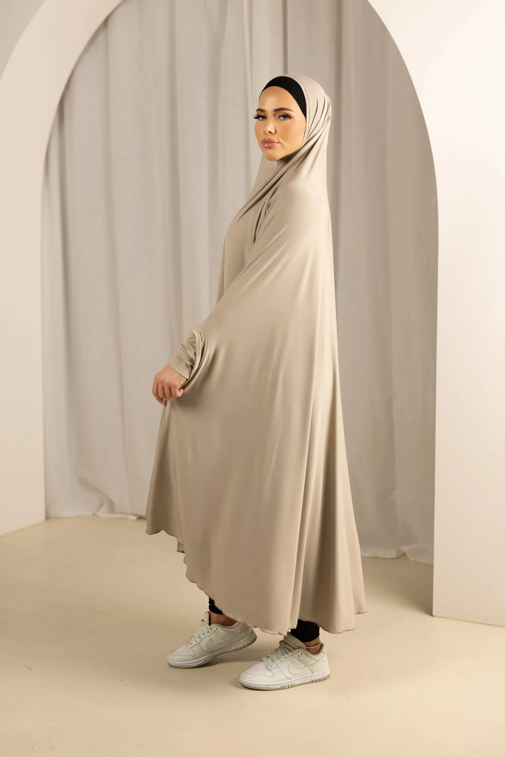 Sleeve Jilbab - Shades of Nude