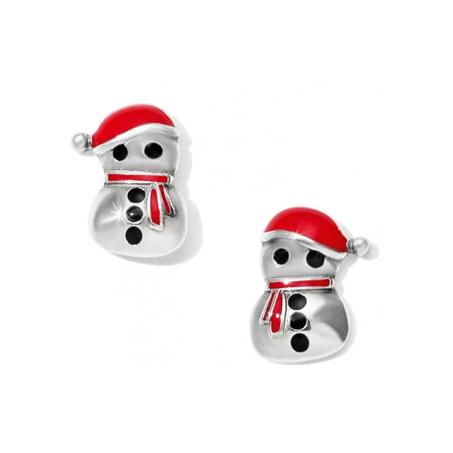 Snowman Mini Post Earrings