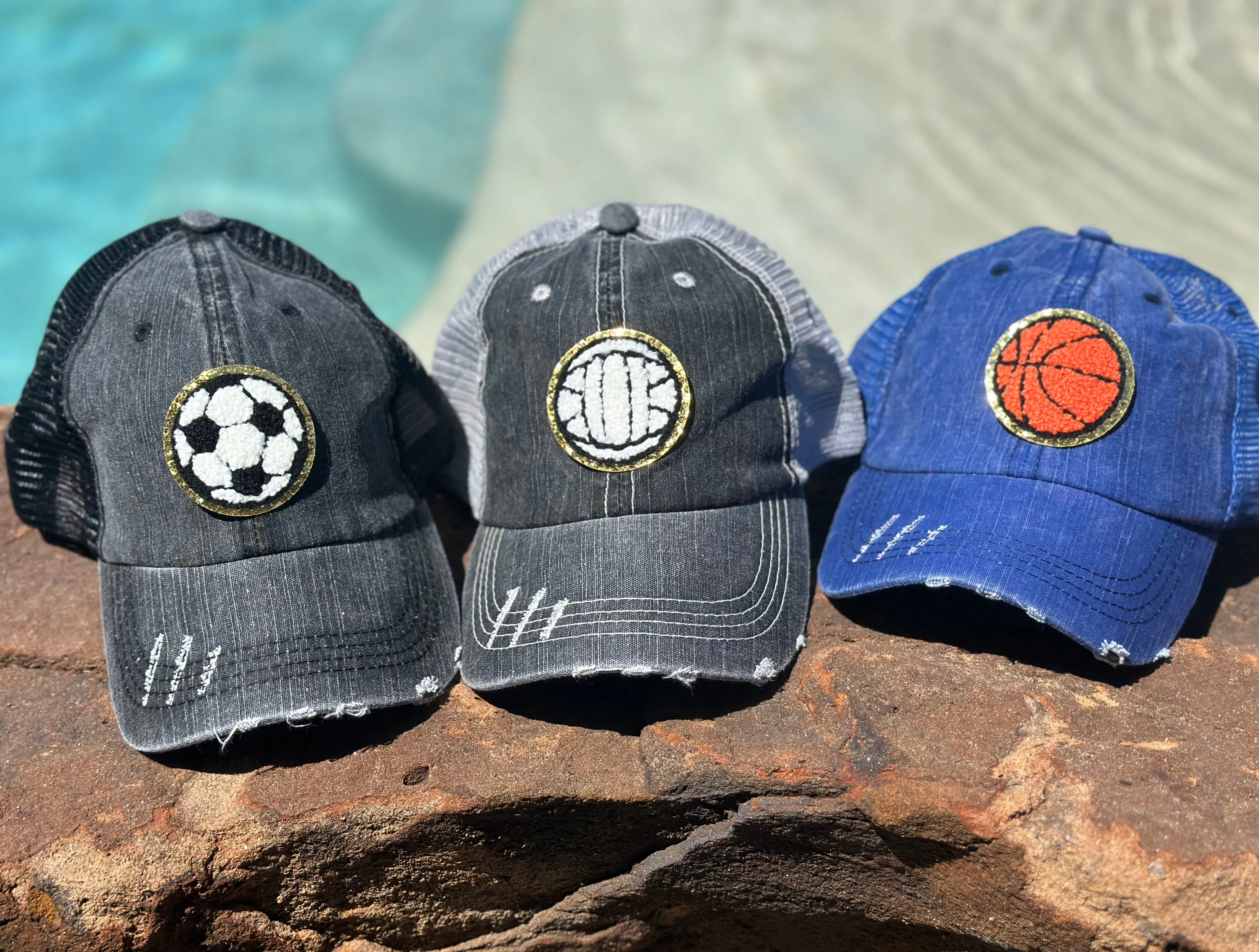 Soccer Ball Caps (Various Styles)