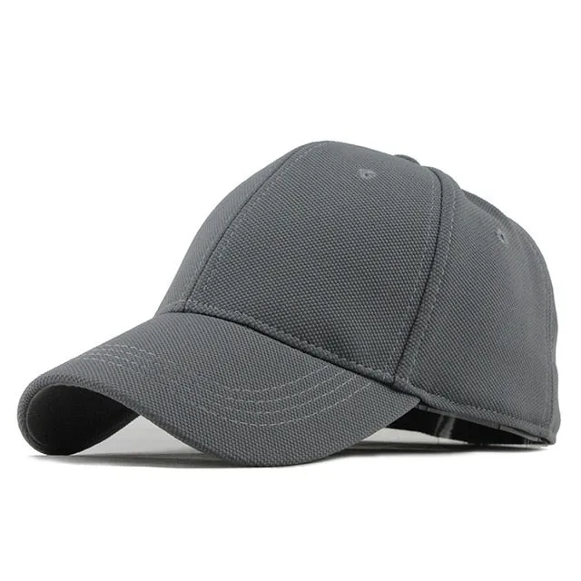 Solid Color Closed Trucker Baseball Cap