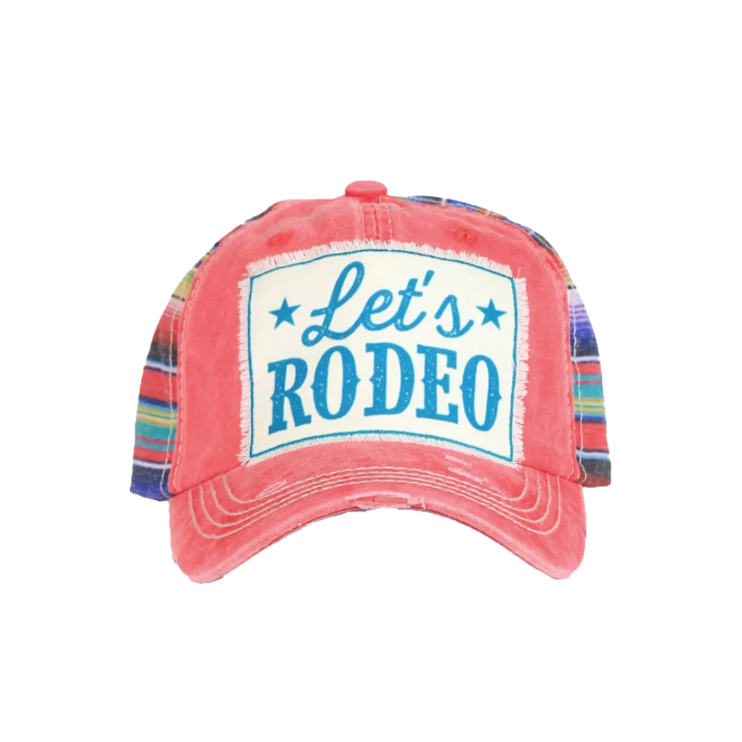 Southern Grace Women's Let's Rodeo Patch Cap